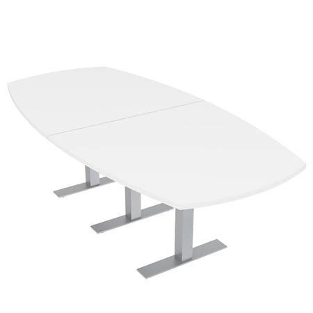 Skutchi Designs 45 in W, 96 in L, 29 in H, Engineered Wood Top, White HAR-ABOT-46X92-T-XD09